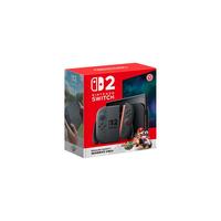Nintendo任天堂 NS2马里奥世界全新家用游戏机套装版(Switch2代主机+闪迪256GB内存卡)