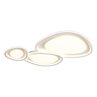 ARROW箭牌照明 全光谱护眼LED客厅吸顶灯卧室餐厅书房主卧餐厅JPX047 5灯：110CM三室二厅套餐E