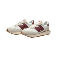 New Balance NB官方新款男鞋女鞋237系列MS237SC复古潮搭运动休闲鞋 米色/白色 MS237SB 36(脚长22cm) 米色/白色 MS237SB 37.5(脚长23cm)