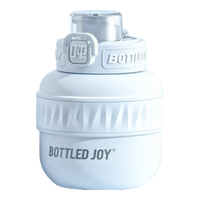 吨吨 BOTTLED JOY 保温杯 500ML冰裂纹天蓝*316钢*双饮