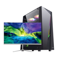 JLK 英特尔酷睿i9-12900H/RTX4060Ti台式电脑主机设计师渲染剪辑游戏组装电脑全套 套六:i7十四核+32G+1T+RX5700XT 单主机