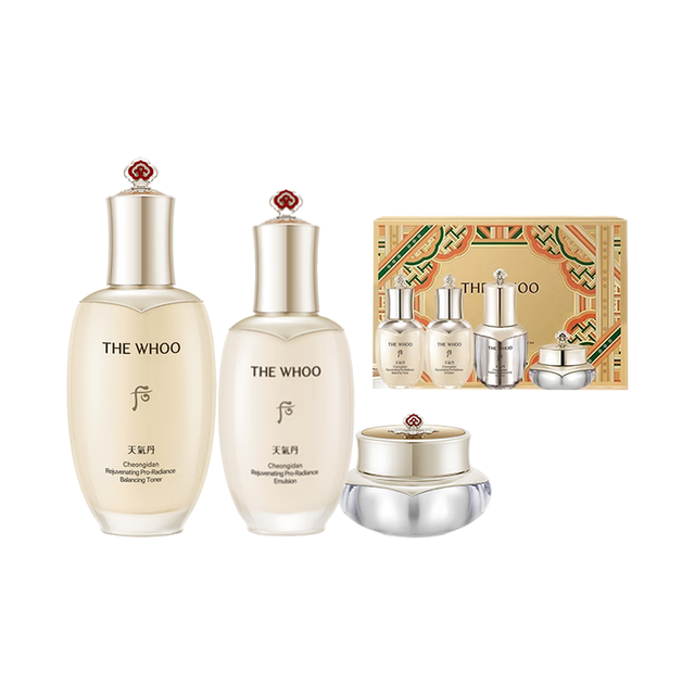 后 天气丹光耀焕活紧颜水乳pro滋养修护 7件