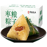 枣粮先生 红枣蜜枣细沙鲜肉粽 400g 4枚装