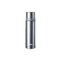 THERMOS 膳魔师 500ml保温杯商务办公带杯盖水杯男女士简约真空便携保冷杯 FEI-501 MGY亮灰色
