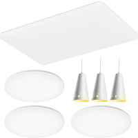 OPPLE 欧普照明 冰玉S系列 客厅吸顶灯+方卧灯+餐吊灯+圆卧灯*2