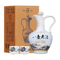 杏缸 纯粮食酒 清香型白酒+两杯  包装 53%Vol 500ml
