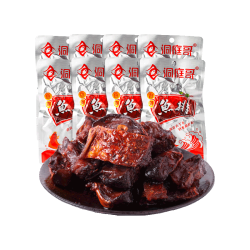 洞庭哥 香辣鱼排湖南特产网红麻辣鱼排鱼尾鱼肉零食香辣