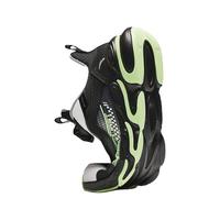 安踏儿童运动鞋男女童春秋网面透气旋钮扣犟弹科技跑步鞋 【男密网】黑/白/绿5523-1 41 脚长约25.5cm