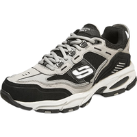 斯凯奇 秋冬运动鞋厚底增高老爹鞋男休闲鞋237067全黑色/BBK40