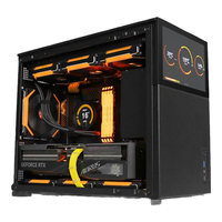 AORUS 技嘉乔思伯D31黑色电竞游戏mini水冷主机RTX4080迷你发烧高端电脑13代13700KF旗舰 一:13600KF/32G/500G/4080