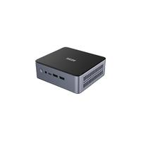 七喜(HEDY)IABOX S10 办公软路由迷你口袋台式电脑主机准系统摩登灰(N100 WIFI6 双网口2.5G Type-C一线通) i5 12450H准系统 16G DDR5