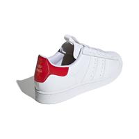 Adidas 三叶草 SUPERSTAR 北京城市联名款 中性运动板鞋 FW2854 亮白/亮日黄/罂粟红 36