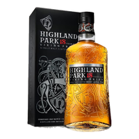 高原骑士(Highland Park)单一麦芽威士忌洋酒12年苏格兰斯佩塞泥煤风味原瓶跨境直採 高原骑士18年700ml