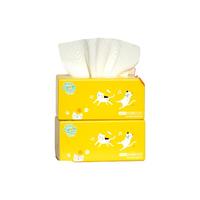 聪妈【0元买抽纸】聪妈抽纸2大包纸巾面巾纸整箱批婴儿卫生纸餐巾纸 2包*280张