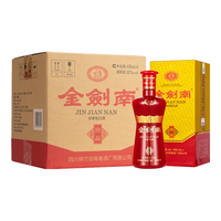 剑南春 金剑南 珍品 52%vol 浓香型白酒 428ml*4瓶 整箱装