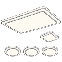 雷士 NVC   Lightingled吸顶灯客厅灯轻奢大瓦数高亮全屋米家智能护眼灯具晶宏S舒适光