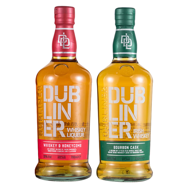  BUBLINER/杜百 波本调和 爱尔兰威士忌  调和型威士忌 无年份 瓶装 40%vol 700ml 1瓶