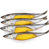 特大满籽多春鱼8条*1盒