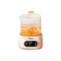 美的 1L【全玻璃】0金属0胶水0涂层 1.2L 养生壶