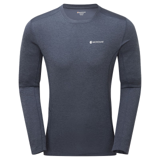 MONTANE盟泰恩DART LONG SLEEVE 户外速干衣男透气徒步爬山越野跑 内搭 ECLIPSE BLUE  日蚀蓝 XL