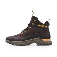 国家补贴、PLUS会员：CAT 24秋季男士户外休闲百搭防泼水牛皮高帮休闲鞋工装靴