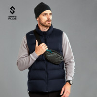 SANFO PLUS 冰雾羽绒马甲鹅绒外套男女运动服户外保暖背心