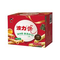 波力海苔波力卷原味鸡蛋味蛋卷酥脆饼干糕点礼盒早餐代餐 鸡蛋海苔味双拼 432g （内含8包）
