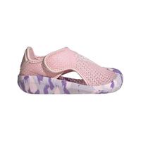 adidas「小浮艇」ALTAVENTURE魔术贴凉鞋男婴童阿迪达斯轻运动 红色/黑色 25.5(150mm)