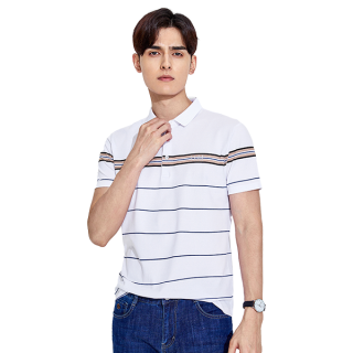  ELLE HOMME 高支棉 男士Polo衫