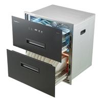 康宝 (Canbo) 消毒柜嵌入式 家用内三层 板式层架 60公分高度开孔 臭氧中温+下层高温消毒XDZ100-Y9