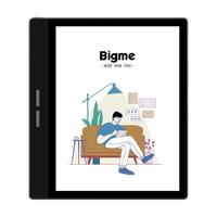 大我 BIGME B751C彩色墨水屏智能墨水屏办公本7英寸mini彩墨屏电纸书阅读器电子阅览器
