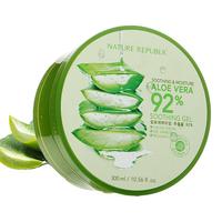 自然乐园NATURE REPUBLIC 自然共和国 芦荟套组（芦荟胶300ml+芦荟面膜10片）