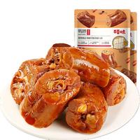 Be&Cheery 百草味 甜辣鸭脖休闲零食特产鸭肉网红熟食卤味小吃 甜辣味鸭脖子110g*2/袋