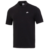 耐克(NIKE)男装 24春夏运动服跑步上衣时尚休闲翻领短袖全棉POLO衫 简约时尚/POLO衫-黑色 XL/180/96