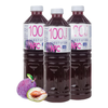 小轻果语砂糖桔汁1.25L*2大瓶0脂畅饮果汁 100%NFC西梅汁1.25L*2瓶 1.25L大瓶