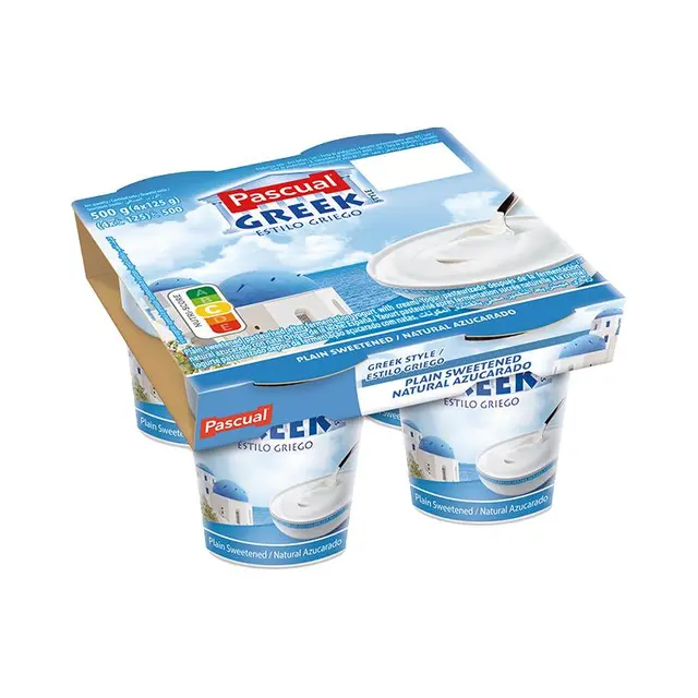 PASCUAL 帕斯卡 全脂风味酸奶 草莓味 125g*4杯