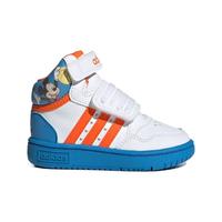 阿迪达斯 adidas休闲鞋中小童迪士尼联名魔术贴运动鞋中帮鞋童鞋