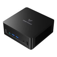 铭凡UM690 Slim锐龙R9-6900HX迷你主机八核口袋minni主机高性能迷你电脑小主机游戏办公台式机 UM690 Slim（R9-6900HX） 双通道32GDDR5+1TBPCIE