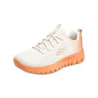SKECHERS斯凯奇 轻质透气 女式休闲运动鞋
