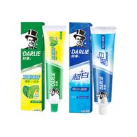 DARLIE/好来(黑人)双重薄荷好来超白多规格组合 清新口气亮白隔离