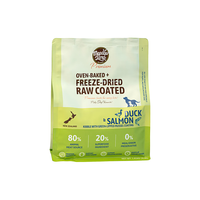 米多拿(MEADOWLAND)臻至烘焙+冻干涂层鸭肉三文鱼狗粮4LB(1.8kg)