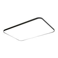 雷士（NVC）全光谱LED护眼背光未来光吸顶灯智能客厅卧室书房儿童灯具轻辰黑 【四室一厅】客厅+卧室*4