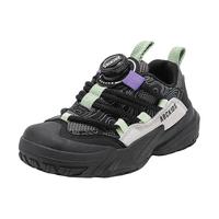 ABC KIDS儿童运动鞋2025春季网孔透气亲肤轻便男女童休闲鞋子 黑/灰绿 27 码内长16.7CM/脚长16.2CM