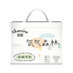 佳婴 氧气森林半包拉拉裤XL加量吸收婴儿男女宝宝尿不湿纸尿裤