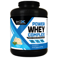 Biox Performance Nutrition法国乳清蛋白粉2.27kg 香草味 高蛋白增肌塑型恢复