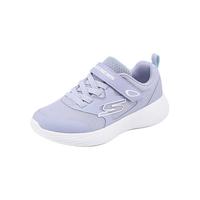 Skechers斯凯儿童运动鞋春秋男女童魔术贴休闲鞋中大童轻质跑步鞋405094L 【四季款】薰衣草色/LAV 27.5