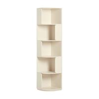  LINSY KIDS 转角设计 儿童书柜  【奶油白】0.4m转角书柜 长398mm;宽398mm;高1803mm 5层