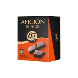 歌斐颂 纯可可脂纯黑巧克力85%代餐糖果巧克力装288g