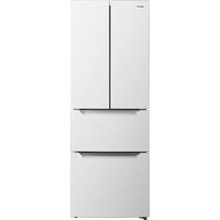 奥马 60cm超薄机身290升一级能效变频风冷无霜双开门四开门三开门法式多门家用电冰箱白色BCD-290WF/B