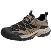 CAMEL 骆驼 男士户外登山复古休闲低帮运动鞋 G14S342046 棕/黑 42